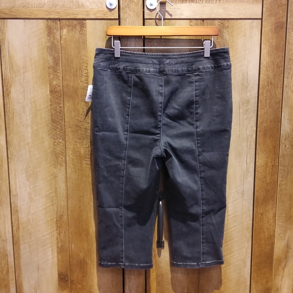 FREE PEOPLE We The Free Carousel Pull-On Capri Jeans NWT - Picture 8 of 14